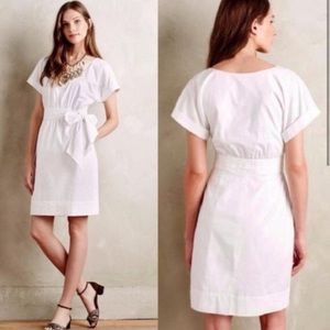ANTHROPOLOGIE HD white dress 0